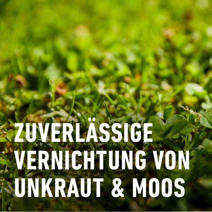 COMPO lawn fertilizer against weeds and moss - 9 kg for 300m² - 3 months long-term effect - COMPO lawn fertilizer against weeds + moss complete care