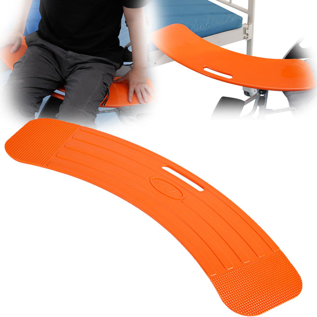 Transfer board, sliding patient transfer board with handles, bathtub entry aid, disabled aid, 150 kg weight capacity, transfer board for seniors in bed, car, wheelchair, toilet