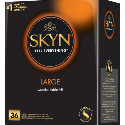 SKYN Large (King Size/XL) Large Latex-Free Condoms