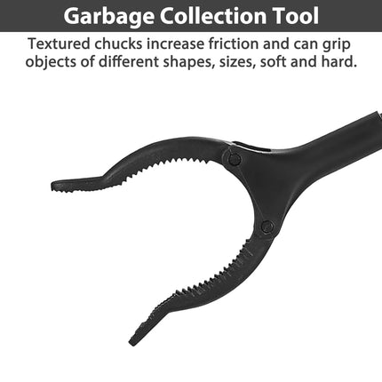 Pack of 4 grabbers for seniors, garbage grabbers, children's grabbers, 28 cm portable garbage grabbers, multifunctional grabbers for garbage for mobile use in everyday life, article recycling