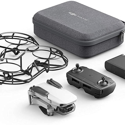 DJI Mavic Mini Combo (EU) – Drone and Accessory Kit, lightweight and portable, flight time: 30 min, transmission distance: 4 km, HD video transmission, 3-axis gimbal, 12 MP, HD video 2.7 K