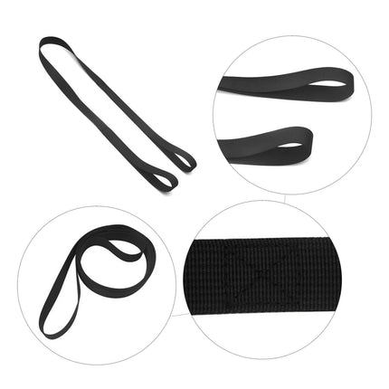 1 piece black leg lifting aid belt, leg lifting aid, mobility aid for the elderly, foot lifting belt, leg mobility aid, leg lifting aid