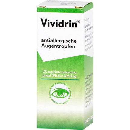 VIVIDRIN antiallergic eye drops 10 ml