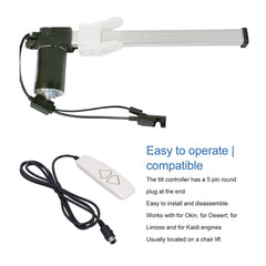 Hand switch switch universal hand control for lift chair wireless remote control with 2 buttons and 5 pin electric recliner button for Okin Dewert Limoss Kaidi
