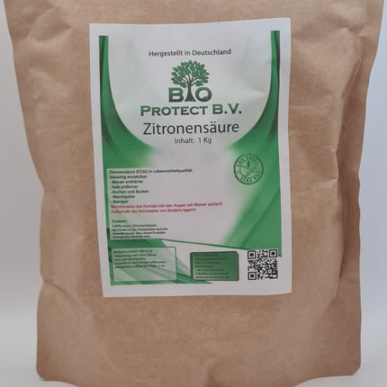 Citric acid 1Kg pure from Bio Protect
