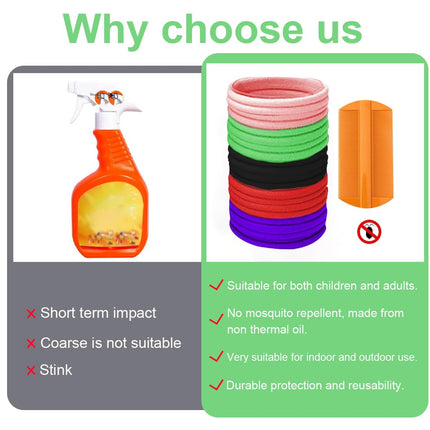MOLZINY 40 pieces anti-lice hair tie with extra fine tooth comb against head lice. Natural and effective helps to prevent lice. Hair tie rubber band.