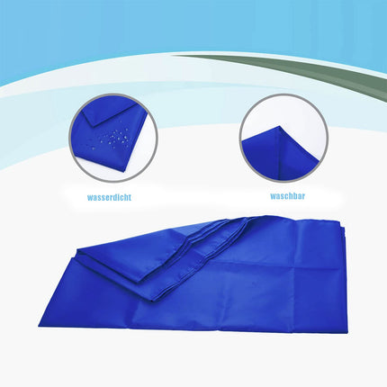 Reusable sliding sheet for bed transfers, for use with transfer aids, bariatric transfers, and transfers for the elderly. (90x68cm)
