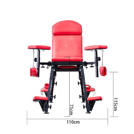 Sex Chair Love Theme Hotel Sofa Chair, Unlock Multi-position Multifunctional Folding Chair Couple Furniture Couple Furniture SM Bed Restraint Frame Sex Chair