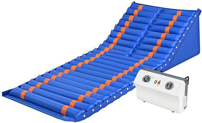 FOOJO Anti-Decubitus Mattress, Alternating Pressure Mattress with Lift and Left and Right Flip Design Function, Medical Air Mattress for the Prevention of Pressure Sores and Decubitus