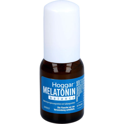 Hoggar MELATONIN balance - Sleep Spray - Food supplement with melatonin to shorten the time it takes to fall asleep and to relieve jet lag - with vitamin B6 - 20 ml spray
