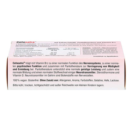Cefasafra hard capsules, 50 pcs