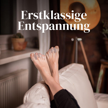 YOGAMEDIC Toe Spreaders for All Toes, 4 Pieces, Silicone Toe Separators, Hammer Toe Correctors - Universal Size, 0% BPA Toe Stretchers - for Overlapping Toes, for Men and Women