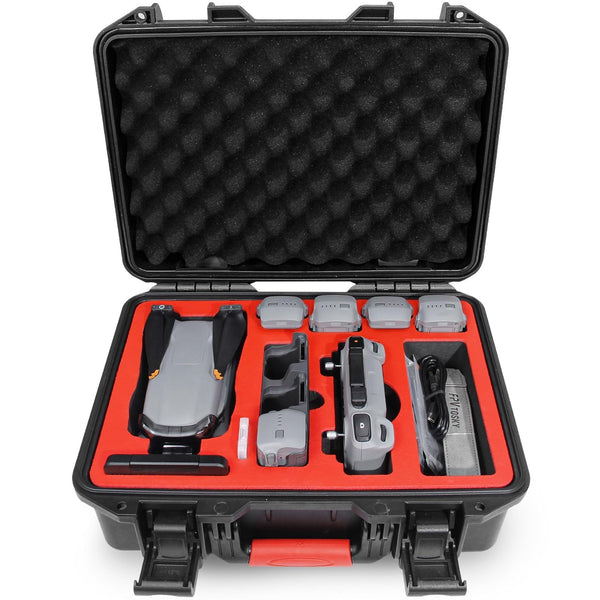 FPVtosky Case for DJI Air 3S /3 Drones/Fly More Combo, Waterproof Air 3 /3S Hard Case Bag Accessories, Compatible with DJI RC 2/RC-N2/RC Pro with Protective Case, Up to 8 Batteries