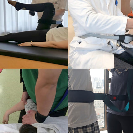 VEXIGO Extremity Mobilization Belt, Traction Belt for Physical Therapy, Manual Traction and Mobility with Pad, 9.8 ft/3 m(A)
