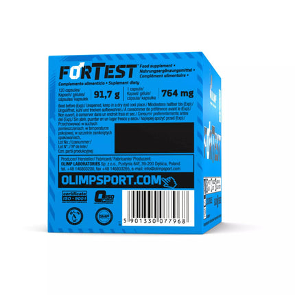Olimp Sport Nutrition Fortest, 120 capsules
