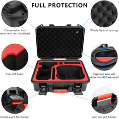 FPVtosky Avata 2 Case, Waterproof Carrying Case for DJI Avata 2 Drone/Fly More Combo, Fits DJI Goggles 3, RC Motion 3 &amp; DJI FPV Remote Controller 3 Accessories [CASE ONLY]