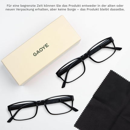 Gaoye 5 pack reading glasses men/women with blue light filter glasses reading aid for women men
