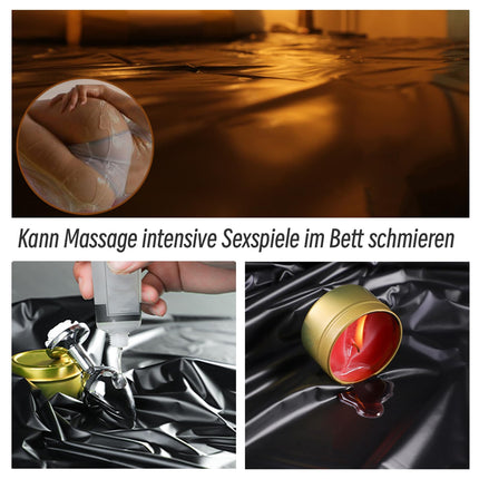 YUZHO Waterproof blanket for sex Love blanket waterproof Erotic bed sheet Latex bedding set BDSM toys hard Sex games Black waterproof blanket Size 78.74in x 82.68in