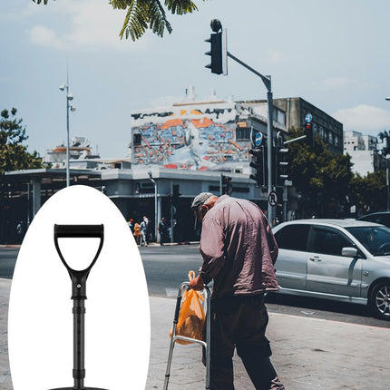 Standing aid, height-adjustable standing aid, walking stick with standing aid, help with getting up from the floor, disabled-friendly accessories for everyday life, standing aid for the elderly
