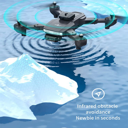 OBEST Drone with 4K Camera, Foldable RC Quadcopter with FPV Live Transmission, 360° Obstacle Avoidance, Altitude Hold, 24-30 Minutes Flight Time, 3D Flip, Headless Mode, Mini Drone for Kids Beginners