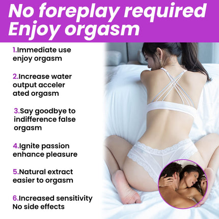 Female Libido Booster, Sex Oils for Women, Fast Orgasm Gel with Aphrodisiac, Sensual Arousal Enhancer for Women, Improve Sexual Drop Promotion, Vaginal Tight Oil (1PC)