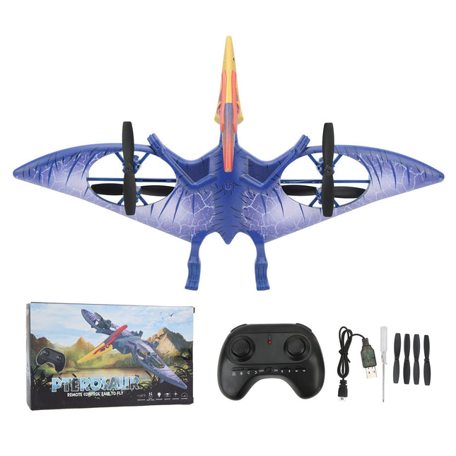 2.4GHz Quadcopter Remote Control Pterosaur Dinosaur Aircraft RC Drone Kids Toy Age over 14