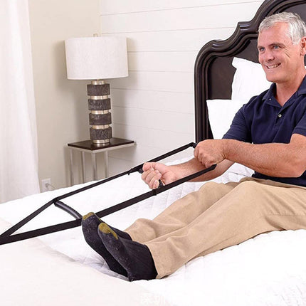 Bed ladder aid for pulling up the bed, rope ladder, bed aid belt with handle, adjustable sit-up aid, safety handles on the bed for patient recovery