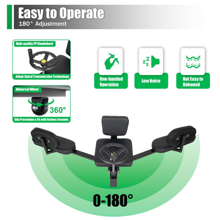 chennnls leg spreader for stretching the adductors up to 180° with rotating crank for mechanical legs, leg stretcher for ballet legs, martial arts and fitness