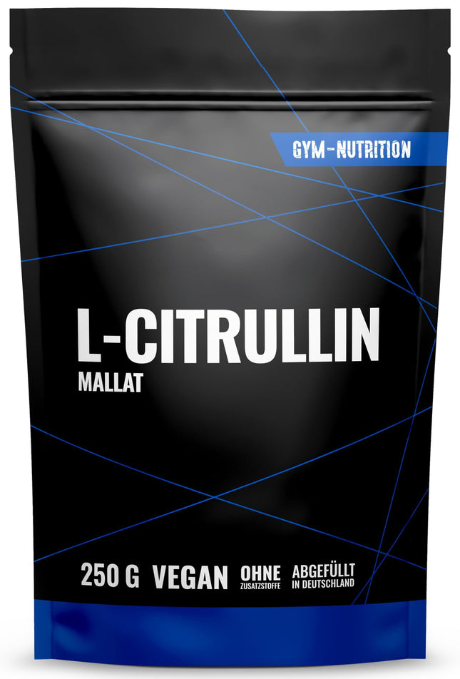L-CITRULLINE Malate Powder 2:1 - High Purity - High Dosage - Vegan - Bottled in Germany - Pure &amp; without additives from plant fermentation - Premium 250g Amino Acid