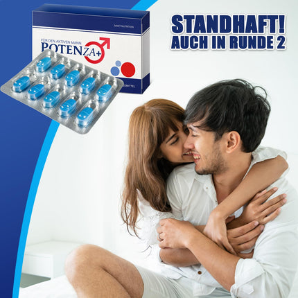 NEW: Potenza for men - high dose with Maca, Guarana, Muira Puama, L-Arginine and Zinc for men - Premium Quality (50)