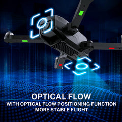 HANNVIW H330 Drone with 4K HD Camera, 5G WiFi FPV Drone for Adults Beginners Kids, Brushless Motor, Optical Flow 2 Cameras, Altitude Hold, 3D Flip, with 2 Batteries 30Mins