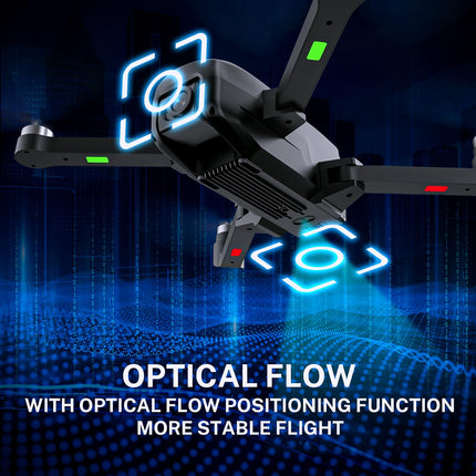 HANNVIW H330 Drone with 4K HD Camera, 5G WiFi FPV Drone for Adults Beginners Kids, Brushless Motor, Optical Flow 2 Cameras, Altitude Hold, 3D Flip, with 2 Batteries 30Mins