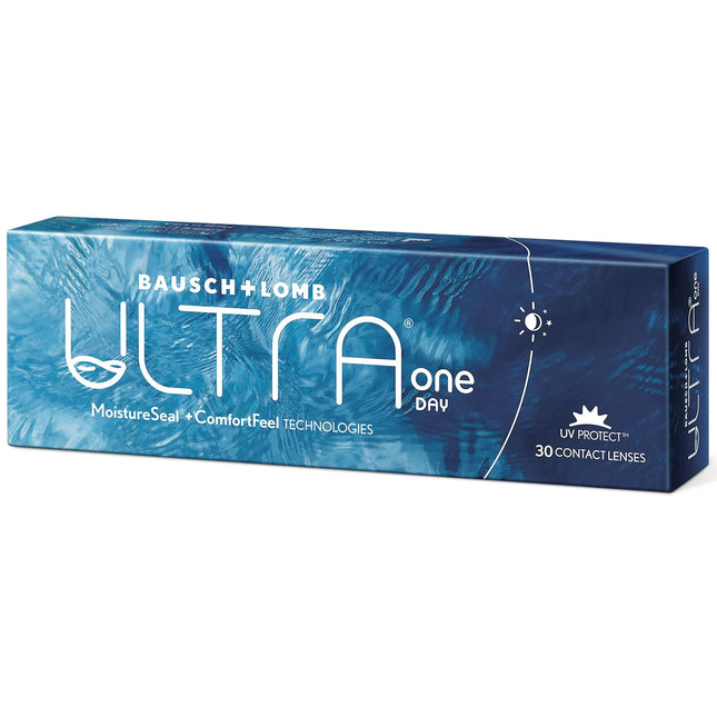 Bausch + Lomb ULTRA ONE DAY, spherical daily lenses, premium soft contact lenses, 30 pieces, / BC 8.6 mm / DIA 14.2 / -4.25 diopters
