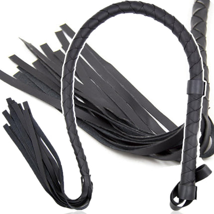 Exotic Whip Whip for Slaves 85cm Faux Leather Sex Whip for Women BDSM Whip Flogger for Sex Sadomaso Sex Toy for Couples Durable ABS Handle Whips Erotic Play FOPS B21-6