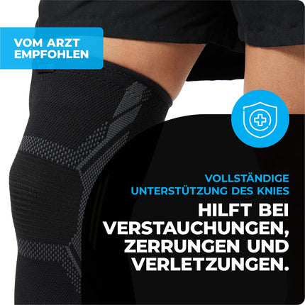 VITTO Knee Support Men/Women - Knee Support for the Relief of Knee Pain, Osteoarthritis, Meniscus and Weight Training (M)