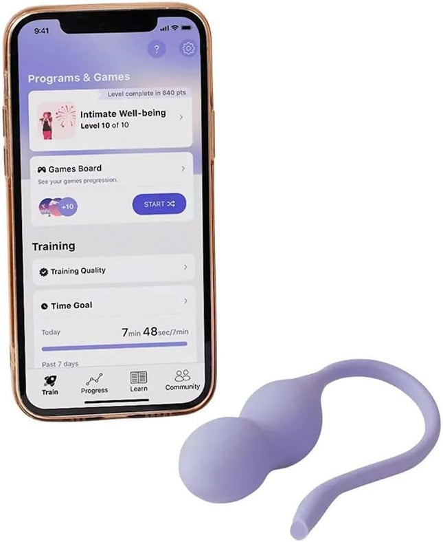 Perifit Care+ | Kegel Exerciser with App | Pelvic Floor Trainer | Strengthens pelvic floor muscles, improves bladder control, and accelerates postpartum recovery