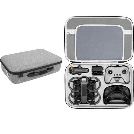 FPVtosky Avata 2 Case for DJI Avata 2 Accessories, Hard Case for DJI Avata 2 Fly More Combo for DJI Goggles 3/RC Motion 3/FPV Remote Controller 3, Battery Charging Station, Avata 2 Accessories
