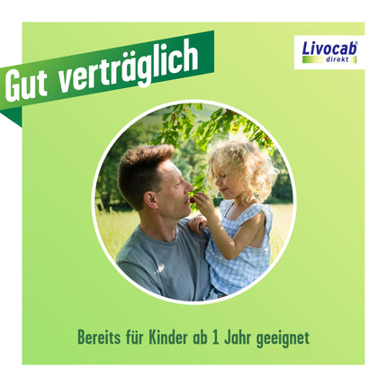 Livocab® direct nasal spray (5 ml) | Acute allergy relief | Fast relief from allergic rhinitis | Effective from the first use