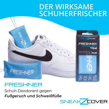 Freshner shoe deodorant for foot odor and sweaty feet | Odor remover and leaves a fresh scent | For work shoes, sports shoes, and sneakers