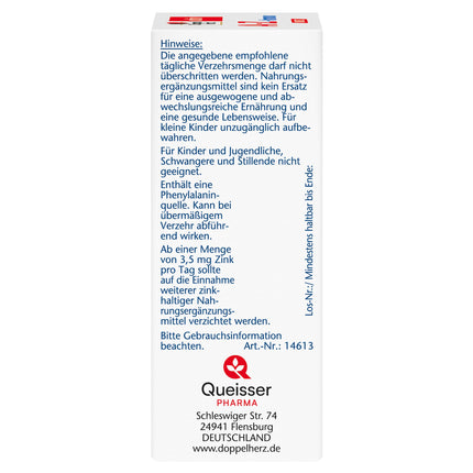 Doppelherz A–Z + Immun DIRECT – With zinc, vitamin B12, vitamin C and D to contribute to the normal function of the immune system – Liquid, 20 sachets
