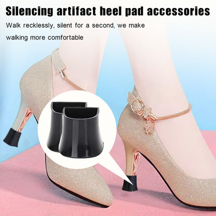 10 Pairs Heel Protectors, Heel Protectors for High Heels - Heel Repair Set, Non-Slip Replacement Heel Protector, Heel Protector for Grass Wedding Outdoor Activities - Xx/Xs/S/M/L Size