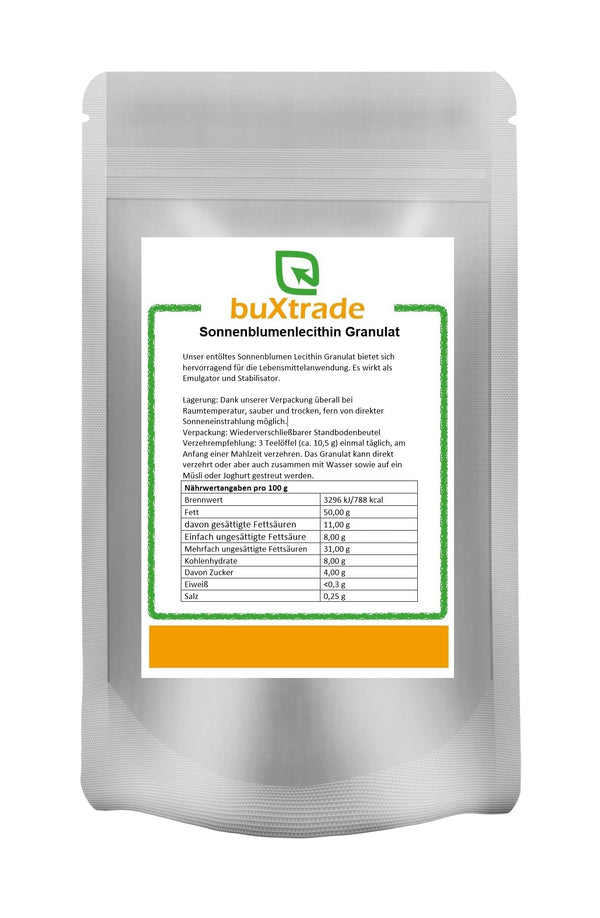 1 kg Sunflower Lecithin Granules | E322 | Deoiled | Natural Origin |