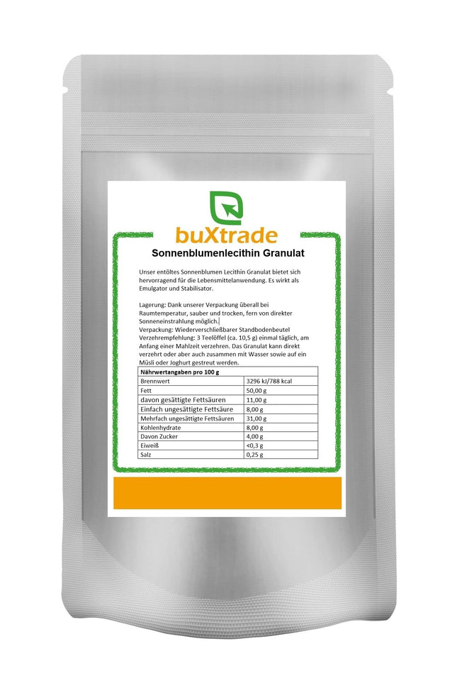 1 kg Sunflower Lecithin Granules | E322 | Deoiled | Natural Origin |