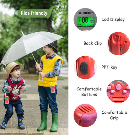 Walkie Talkies for Kids Boys Girls Toys Birthday Gifts Presents – Walky Talky Kids Long Range PMR Two Way Radio