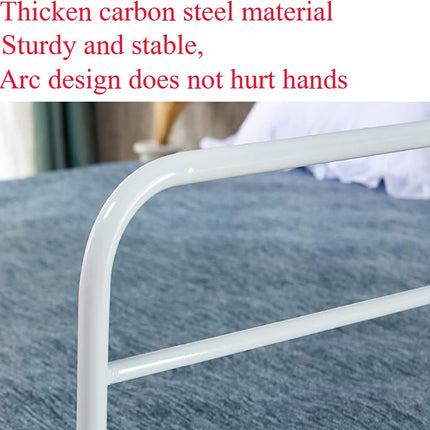 nonotse Bed Rail for Elderly Adults, Safety Bed Handle Bed Grab Bars Standing Aid for Seniors, Sturdy Metal Guard Assist Handle Safety Railing Handicap Fall Protection, 40cm*80cm