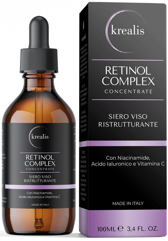 •100ml• Retinol Serum, with Niacinamide, Hyaluronic Acid &amp; Vitamin C, Facial Serum, Anti-Wrinkle for Skincare for Women &amp; Men