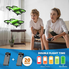 tech rc drone with camera drone for children 1080P HD dual camera dual battery quadcopter remote controlled drones 2 battery quadrocopter RC drone APP WLAN live transmission gift for boys girls