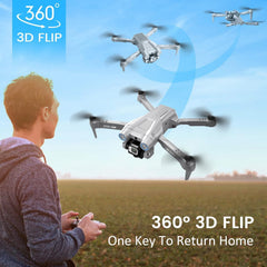OKYUK i3 PRO Drone with 4K Camera, 50-Min Flight Time, Under 139g, 200-Meter FPV Transmission, Brushless Motor, Follow-Me/Return/Photography/Video, RC Quadcopter for Beginners and Adults (Gray)