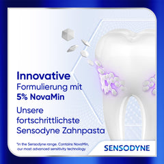 Sensodyne Clinical REPAIR, toothpaste for sensitive teeth with 5% NovaMin, for long-lasting relief, 75ml