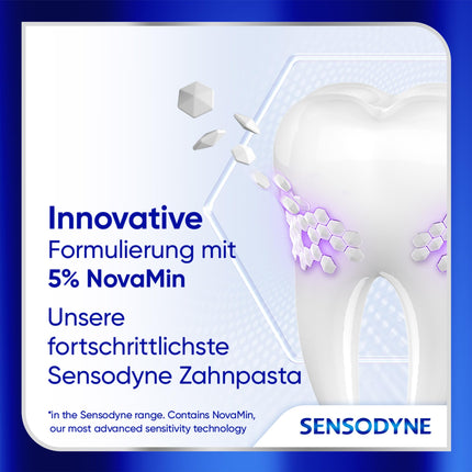 Sensodyne Clinical REPAIR, toothpaste for sensitive teeth with 5% NovaMin, for long-lasting relief, 75ml
